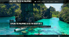 Desktop Screenshot of havemorefuninthephilippines.com